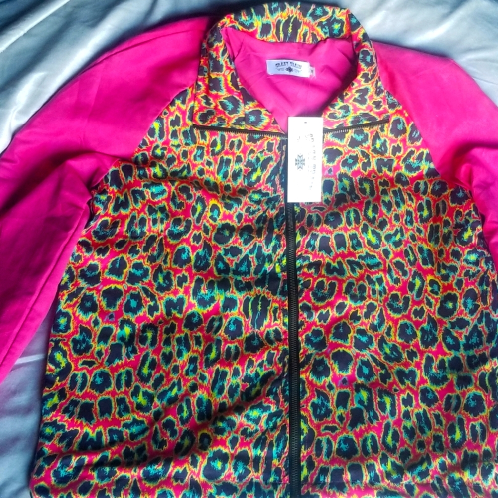 Crazy Train windbreaker jacket
